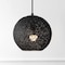 Jonathan Y Lacey 12" 1-Light Bohemian Minimalist Adjustable Rattan-Style Woven Rope Globe Basket LED Pendant, Bl JYL1134B - alternate 8