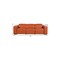 Homeroots 104" Camel Top Grain Leather Reclining Metal USB Sofa 720391 - alternate 8