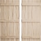 Ekena Millwork Rustic Four Board Spaced Board-n-Batten Riverwood Faux Wood Shutters, 23 1/2W x 72H, PR SHUBSS23X72RWPR - alternate 1