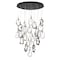 Euf Norah, Chandelier, 33-Light, 39", Matte Black, Mixed Glass 49238-044 - alternate 4