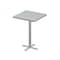 Correll Square Cafe Table, 30 in W, 30 in L, 42 in H, Particleboard Top, Gray Granite SXB30S-15-98-13 - alternate 1