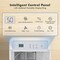 Edendirect 80 pt. 5,500 sq. ft. Dehumidifier for Damp Rooms in White, Bucket and Auto Defrost for Basement ZRZHUMI-AS-CSJ72XK-5WT-OL - alternate 5