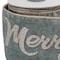 Homeroots 4" Green And Gold Glittered Merry Christmas Wired Ribbon 633463 - alternate 5