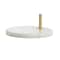 Jonathan Y Vega 60" Minimalist Edison Metal/Marble Floor Lamp, Gold JYL1095A - alternate 7