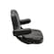 Uni Pro International Harvester 56/66 Original Seat Assembly, Pleated Black Vinyl 7745 - alternate 7