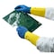 Ansell Chemical Resistant Gloves, Natural Rubber Latex/Neoprene, 13 in L, 9, 1 PR 87-224VP-9 - alternate 1