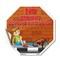 Signmission No Riding Beyond This Point, 10 Inch X 10 Inch, Vinyl Decal OC-D-10-87 - alternate 1