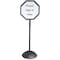 Safco Pedestal Display Board 4118BL - alternate 1