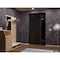 Vdomdoors Front Exterior Prehung Steel Door Ronex1033 Teak 96 Sidelight and Transom Window Sidelite Entry RONEX1033EXD-OAK-W36+16xH96+16-LH-I - alternate 5