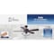 Home Impressions Studio 42'' Oil Rubbed Bronze Ceiling Fan with Light Kit CF42STU5ORB-B - alternate 2