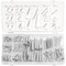 Neiko Spring Assortment Set, 200 Piece, Extension and Compression Springs Kit, Assorted Size 50456A - alternate 1