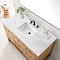 James Martin Vanities Breckenridge 48'' S Vanity, Light Natural Oak w/ Ethereal Noctis Top w/FreePower Wireless Charger 330-V48-LNO-FENC - alternate 7