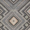 Homeroots 3' X 5' Gray Charcoal And Pink Tribal Washable Indoor Outdoor Area Rug 598124 - alternate 7
