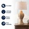 Jonathan Y Elicia 31" 1-Light Coastal Cottage Water Hyacinth Weave LED Table Lamp, Natural JYL1015A - alternate 9