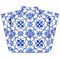 Homeroots 7" X 7" Blue Micro Peel And Stick Removable Tiles 400128 - alternate 1