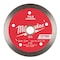 Milwaukee Tool 4-1/2" DIAMOND MAX Continuous, Tile Diamond Blade 49-93-9204 - alternate 1