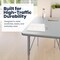 Flash Furniture Wren 48 in x 24 in Adjustable Height Activity Table, Thermal Laminate Top, Standard Legs, Gray XU-A2448-REC-GRY-T-A-GG - alternate 10