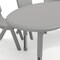 Flash Furniture 5 PC Plastic Activity Table and 4 Chairs Set, 10.5 in Seat Height-Soft Gray YU-YCX-0043-2-MOON-TBL-SFTGY-E-GG - alternate 5