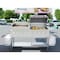 Koolmore 60 in. 8-Burner Commercial Outdoor Propane Gas Grill With 30 in. Roll Dome Cover, 30 in. Pizza Oven CGKIT6-D30P30 - alternate 10