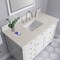 James Martin Vanities Brittany 48" Sgl Vanity in Bright White, w/ 3 CM Siberian Silestone Top w/FreePower Wireless Charger 655-V48-BW-FSFR - alternate 7