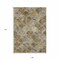Homeroots 9' X 12' Taupe Beige And Gray Abstract Washable Indoor Outdoor Area Rug 577689 - alternate 5