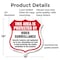 Signmission Video Surveillance Shield Sign This Area, 18 Inch X 18 Inch, Plastic Sign SHI-P-18-473 - alternate 4