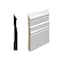 Reso Radiata pine, White, 96 in L, 0.68 in H, 6.25 in W, Primed RMB-625-96-3 - alternate 1