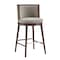 Manhattan Comfort Evalyn Barstool in Dove - Set of 3 3-BS024-DO - alternate 7