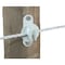 Dare Products Nail-On White Polyethylene Electric Fence Insulator, 25PK SNUG-HTW - alternate 2