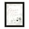 Homeroots Grace Upon Grace Black Framed Print Wall Art 529836 - alternate 1