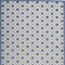 Homeroots 5' X 8' Blue And Gray Geometric Indoor Outdoor Area Rug 546856 - alternate 8