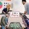 Serenelife Folding Foosball Table, 4 ft x 2 ft Full Competition Size Foldable Space Saving Table Soccer SLFSBLFD10A - alternate 3