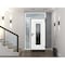 Vdomdoors Steel Door Ballucio 6644 Natural Oak Side and Top Exterior Window Sidelite Entry Door Painted W36+1 BALLUCIO6644EXD-OAKW-W36+12xH80+16-LH-I - alternate 5