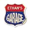 Signmission Ethan's Garage, 12 Inch X 12 Inch, Vinyl Decal SHI-D-12-383-ETHAN - alternate 1