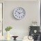Clockswise Silver 14-In Analog Clock - Silent, Non-Ticking for Wall Battery-Operated Perfect for Home QI004744.SI.14 - alternate 8