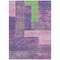 Homeroots 9' X 12' Purple Green And Pink Geometric Washable Indoor Outdoor Area Rug 612446 - alternate 5