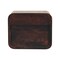 Homeroots 16" Walnut Solid Wood Round One Drawer Floating Nightstand 651542 - alternate 10