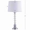 Jonathan Y Kinsley 28" Crystal LED Table Lamp, Clear/Chrome, 2PK JYL2052A-SET2 - alternate 8