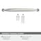 Amerock Kane 7-9/16 inch 192mm Center-to-Center Polished Nickel Cabinet Pull BP53808PN - alternate 3