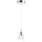 Jonathan Y Alain 5" 1-Light Adjustable Metal Integrated LED Pendant, Chrome JYL7035A - alternate 12