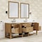 James Martin Vanities Breckenridge 84" Double Vanity, Light Natural Oak w/ 3 CM White Zeus Top 330-V84-LNO-3WZ - alternate 9