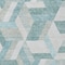 Homeroots 10' X 14' Teal Blue Geometric Washable Indoor Outdoor Area Rug 608075 - alternate 7