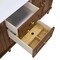 James Martin Vanities Vanity, without top, Mid-Century Walnut, 71.88 in W x 23.5 in D,  424-V72-M-WLT - alternate 6