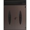 Vdomdoors Front Exterior Prehung Aluminum Double Doors Ronex1277 Brown Top Transom Mirrored Clear Glass Entry RONEX1277DEXD-BRW-W72xH96+14-RH-I - alternate 1