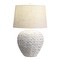Jonathan Y Alaro 24.5" Farmhouse Coastal Water Hyacinth Basket LED Table Lamp, White JYL6501C - alternate 1