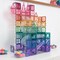 Connetix Magnetic Tiles Pastel Ball Run Expansion Pack, 80-Piece Set CT-P-00080-BR - alternate 6