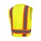 Radians Radians SV6 Two Tone Surveyor Type R Cla, 100% Polyester Mesh, Zipper Closure Closure, Hi-Vis Green SV6-2ZGM-5X - alternate 8