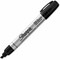 Sharpie Pro Chisel Tip Markers, Chisel Marker Point, Black Ink, Metal Barrel, 1 Dozen, 12PK 1794224 - alternate 2