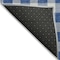 Homeroots 9' X 12' Navy Blue And Gray Plaid Washable Indoor Outdoor Area Rug 595413 - alternate 4