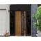 Vdomdoors Steel Door Deux 6678 Natural Oak 2 Sidelight and Transom Window Sidelite Entry Door Painted W14+36+ DEUX6678EXD-OAK-W14+36+14 x H80+16-LH-I - alternate 4